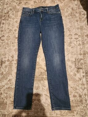 Lucky Brand Straight-Leg Jeans in Medium Blue